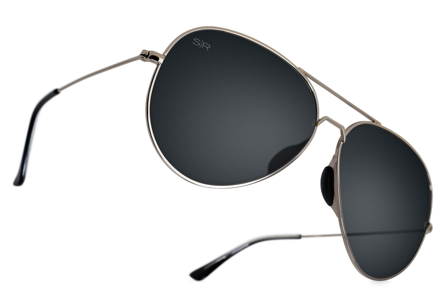 Alternative view of Tangle Free Aviator - Blackout Polarized