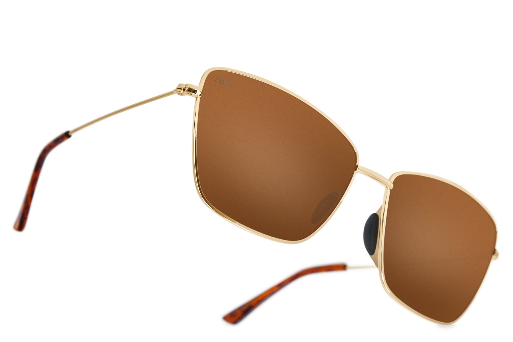 Alternative view of Tangle Free Melrose - Amber Gold Polarized