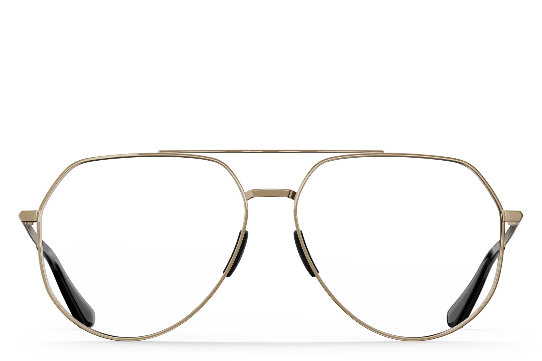 Tangle Free Aviator Hex Rx - Gold