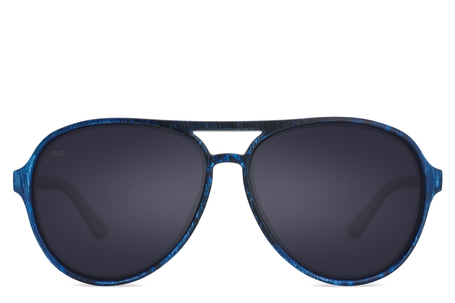 Alternative view of Aviator Crossover - Denim Polarized