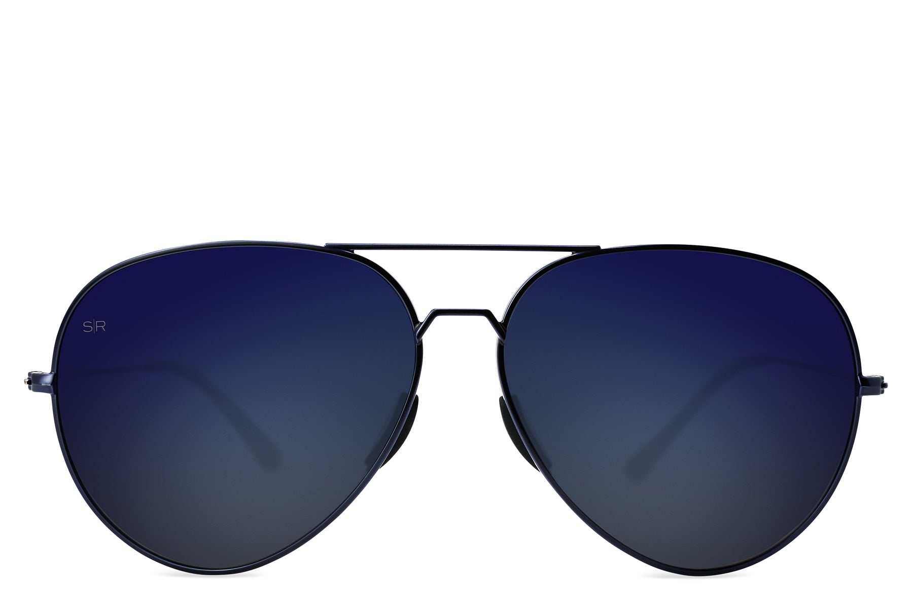 Alternative view of Tangle Free Aviator - Navy Polarized