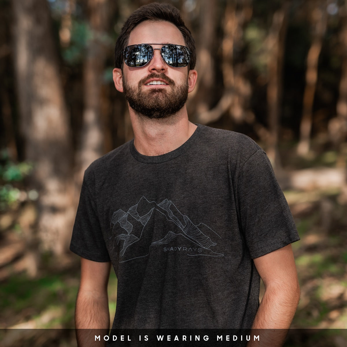 Alternative view of Graphic T-Shirt - Mountainscape Slate