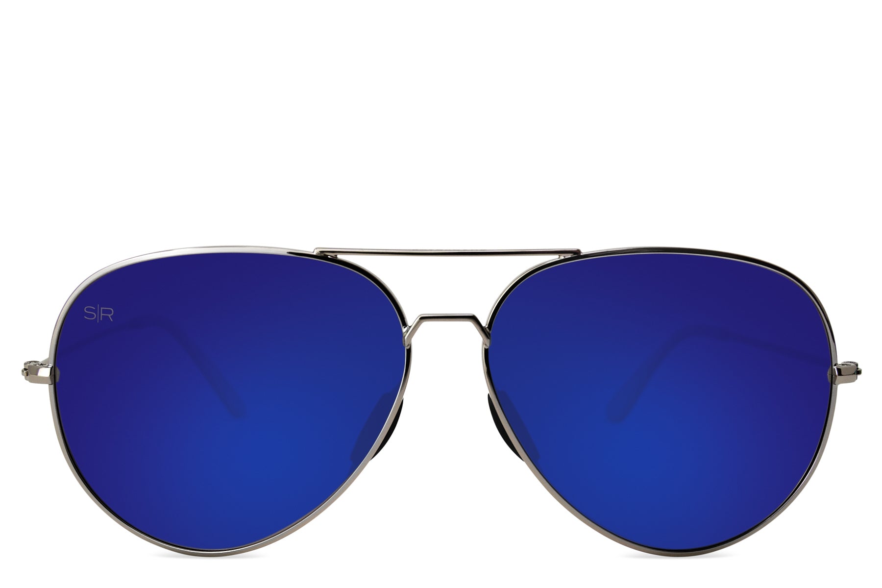 Alternative view of Tangle Free Aviator - Liberty Blue Polarized
