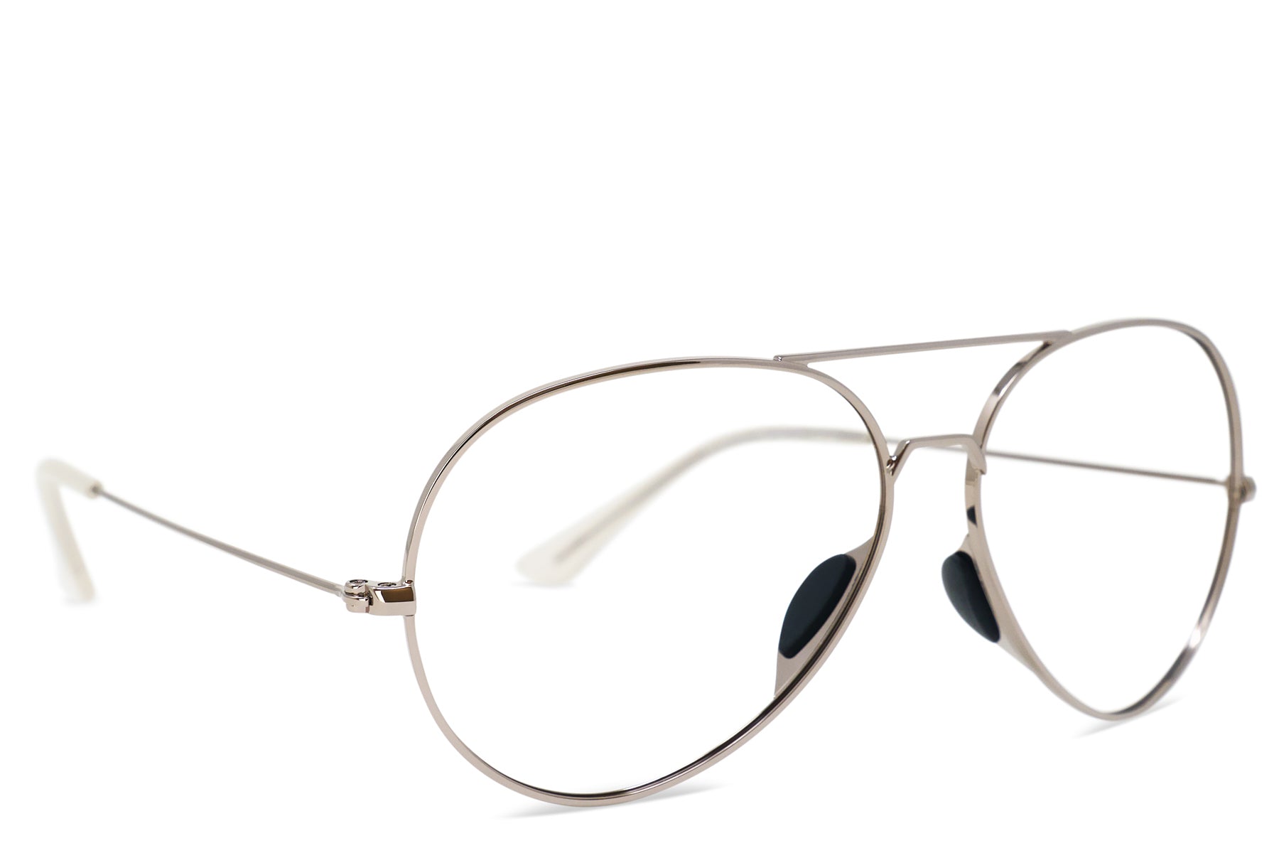 Alternative view of Tangle Free Aviator M/L Rx - Chrome